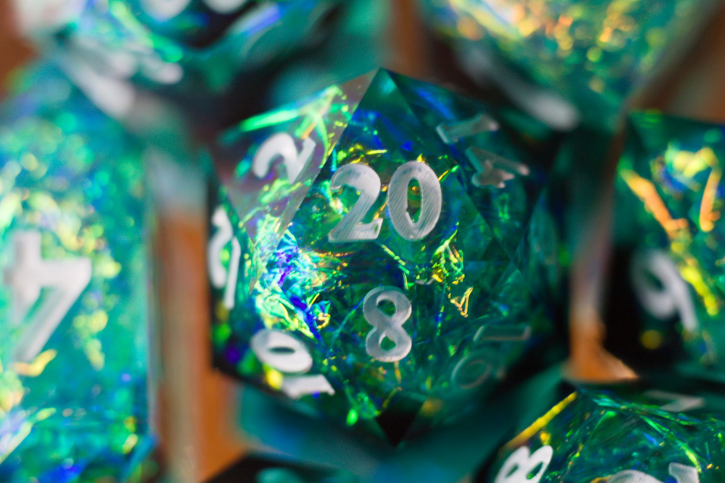 "Arcane Recovery" 7 piece dice set